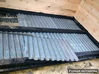 Строительство бани из бруса 7х4 в Кольском районе Мурманской области - фото 5