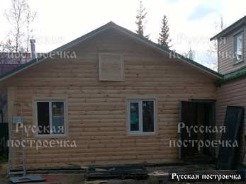 Строительство бани из бруса 7х4 в Кольском районе Мурманской области - фото 8