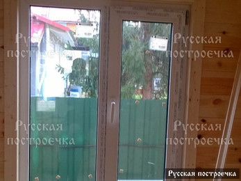 Строительство бани из бруса 7х4 в Кольском районе Мурманской области - фото 12