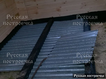 Строительство бани из бруса 7х4 в Кольском районе Мурманской области - фото 17