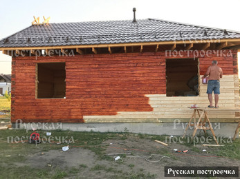 Cтроительство дома из бруса 9х9 в Шебекинском районе Белгородской области - фото 34