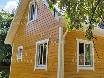 Строительство каркасного дома 8х6 в СНТ Металлург - фотоотчет строительства - фото 16