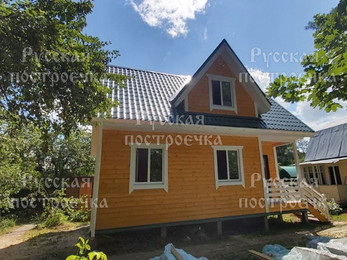 Строительство каркасного дома 8х6 в СНТ Металлург - фотоотчет строительства - фото 19